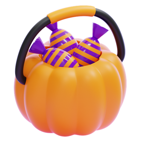 Cesta de doces  3D Icon