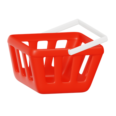 Cesta de la compra  3D Icon