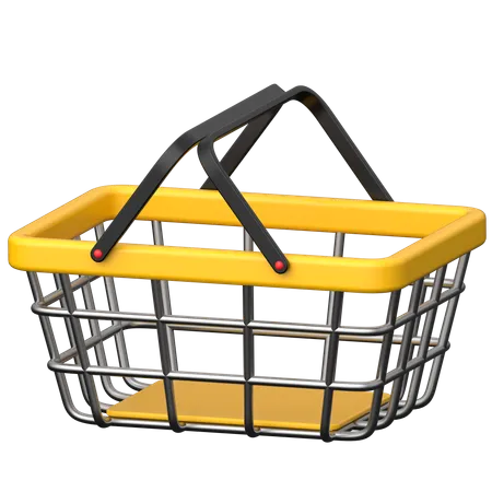 Cesta de la compra  3D Icon