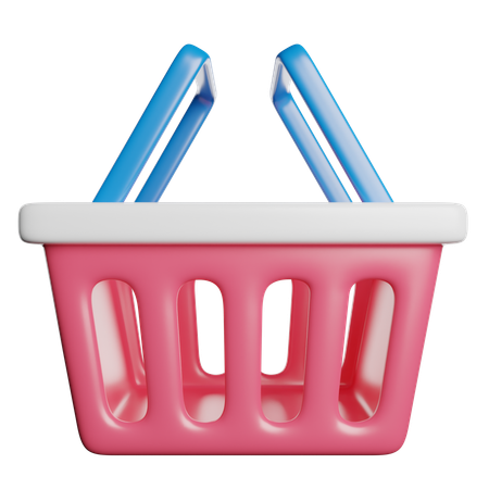 Cesta de la compra  3D Icon