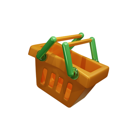 Cesta de la compra  3D Icon