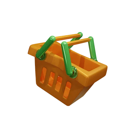 Cesta de la compra  3D Icon