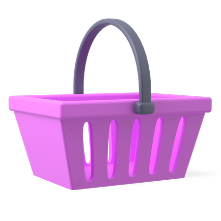 Cesta de la compra  3D Illustration