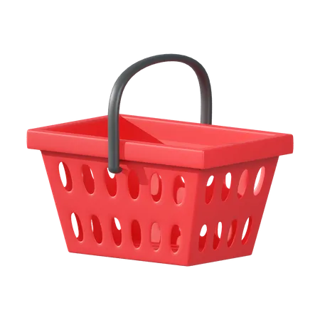 Cesta de la compra  3D Illustration