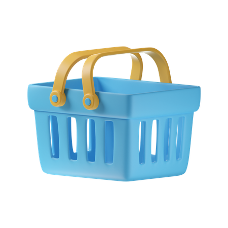 Cesta de la compra  3D Icon