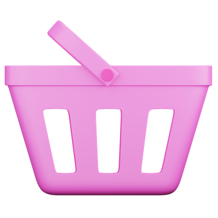 Cesta de la compra  3D Icon