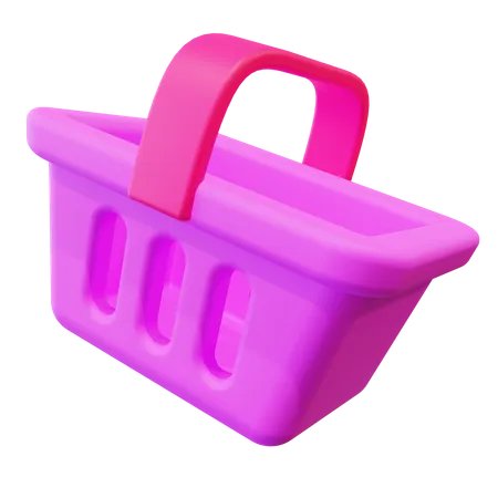 Cesta de la compra  3D Icon