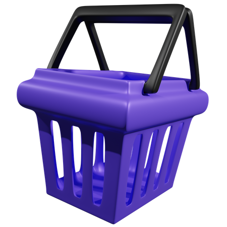 Cesta de la compra  3D Icon