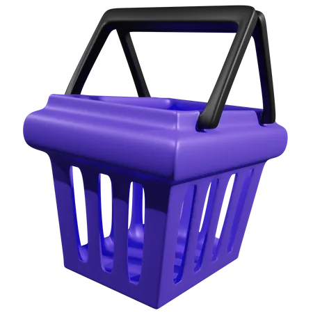 Cesta de la compra  3D Icon