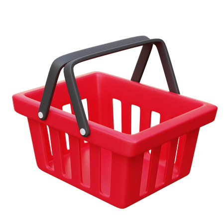 Cesta de la compra  3D Icon