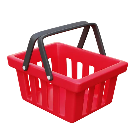 Cesta de la compra  3D Icon