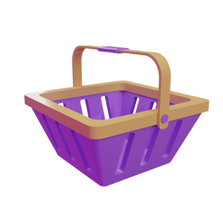 Cesta de la compra  3D Icon