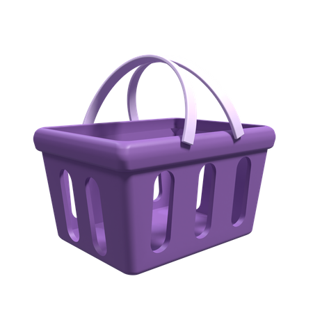 Cesta de la compra  3D Icon