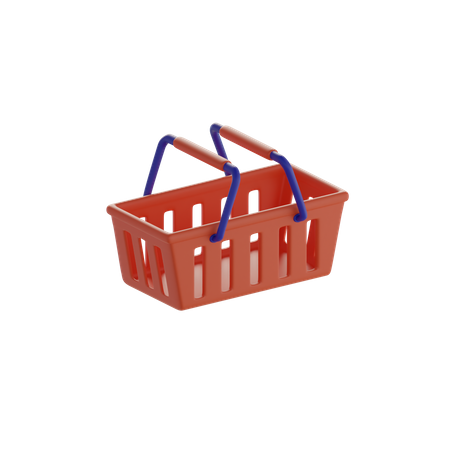 Cesta de la compra  3D Icon