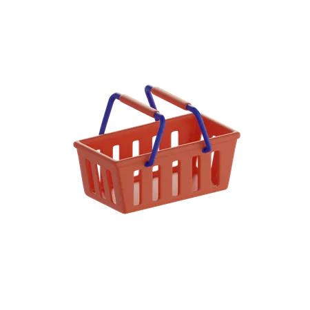 Cesta de la compra  3D Icon