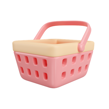 Cesta de la compra  3D Icon