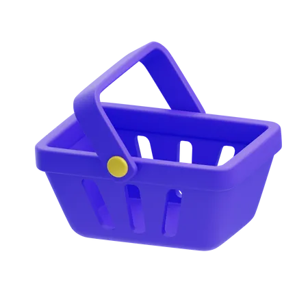 Cesta de la compra  3D Icon