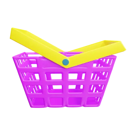 Cesta de la compra  3D Icon