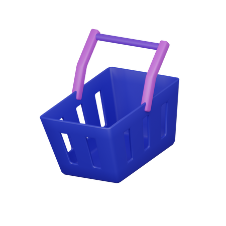 Cesta de la compra  3D Icon