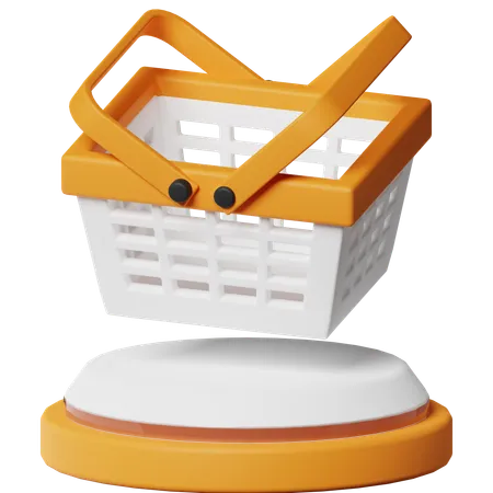 Cesta de la compra  3D Icon