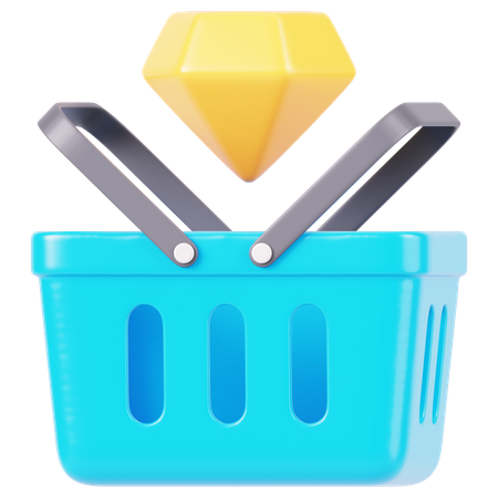 Recompensa de la canasta  3D Icon