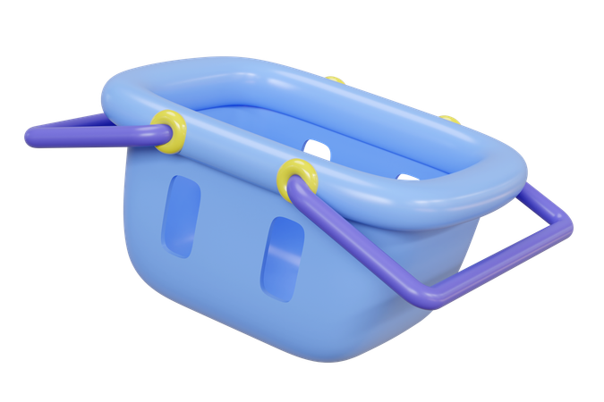 Canasta vacía  3D Icon