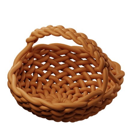 Cesta vazia  3D Icon