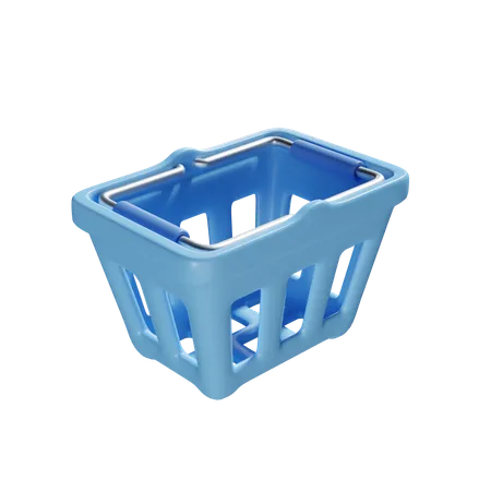 Cesta de compras  3D Icon