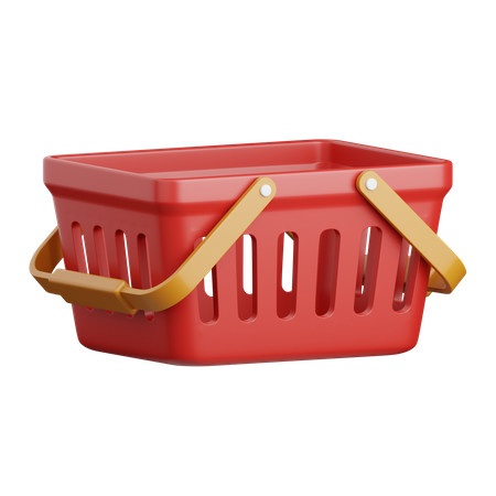 Cesta de compras  3D Icon