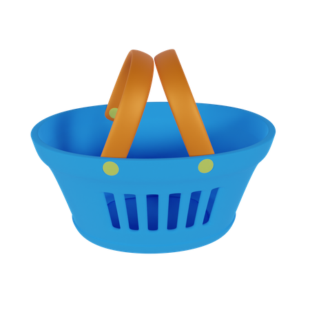 Cesta de compras  3D Icon