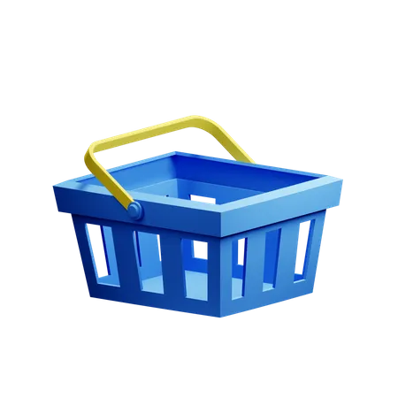 Cesta de compras  3D Icon