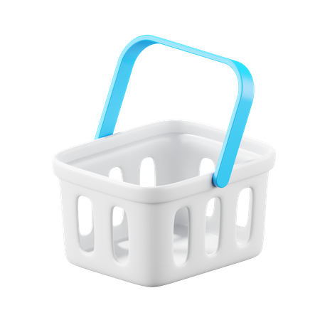 Cesta de compras  3D Icon