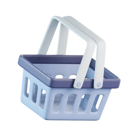 Cesta de compras  3D Icon