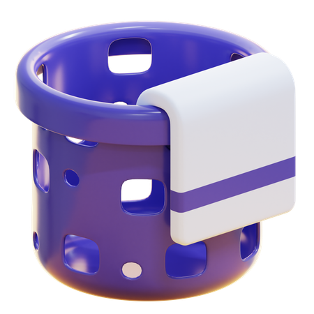 Cesto de la ropa  3D Icon