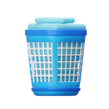 Cesto de la ropa  3D Icon