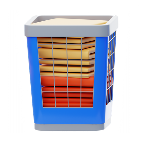 Cesto de la ropa  3D Icon