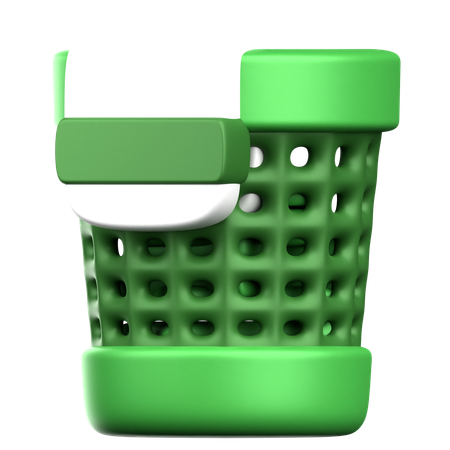 Cesto de la ropa  3D Icon