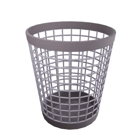 Cesto de roupa suja  3D Icon