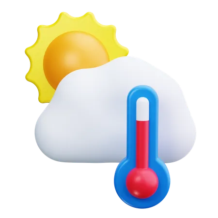 Céu limpo  3D Icon