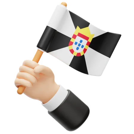 Ceuta Flag  3D Icon