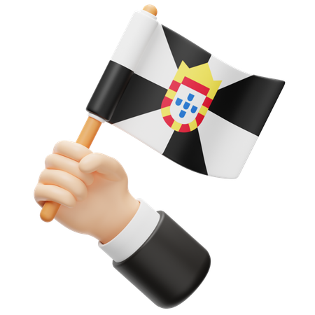 Ceuta Flag  3D Icon
