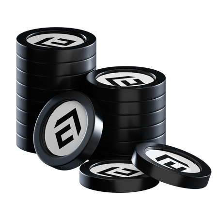 Cfx Coin Stacks  3D Icon