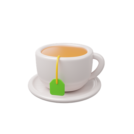 Chá  3D Illustration
