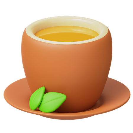 Chá de ervas  3D Icon