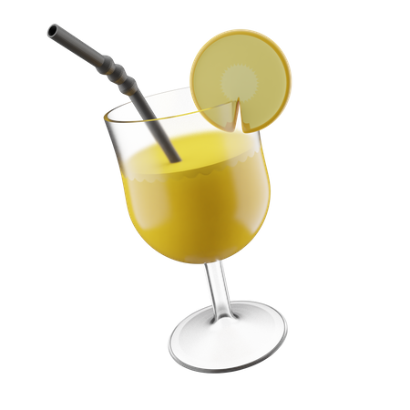 Chá de limão  3D Icon