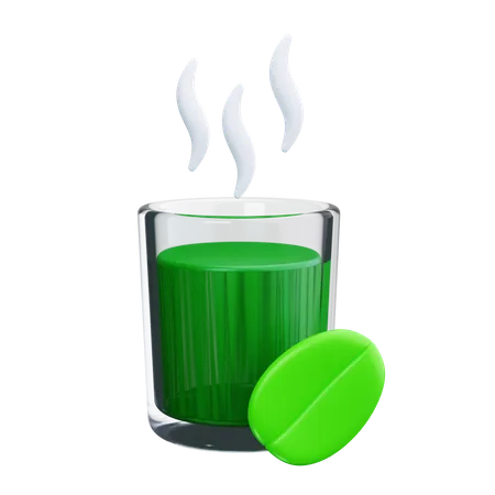 Chá Matcha  3D Icon