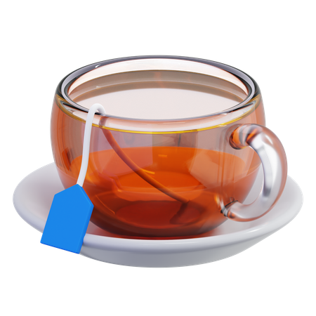Chá quente  3D Icon