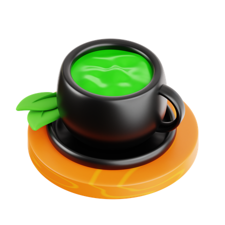 Chá verde  3D Icon