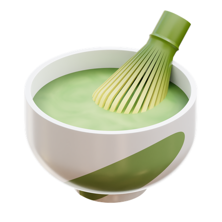 Chá verde  3D Icon
