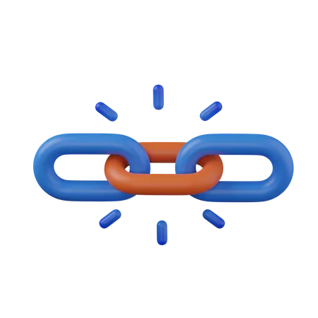 Chain  3D Icon